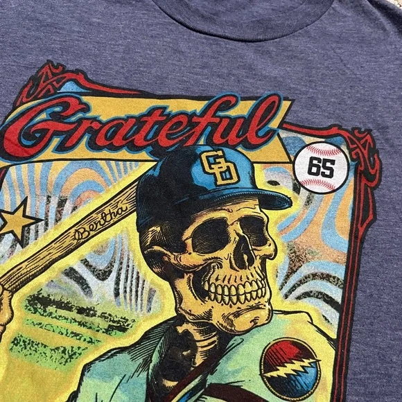 ๐ข '18 Grateful Dead Band Bertha Baseball GD Hat American Soft 2001 Graphic Tee - Picture 6 of 14
